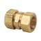 Thrifco Plumbing No. 62 7/8 Inch Lead-Free Brass Compression Coupling 4401382 - alternate 1